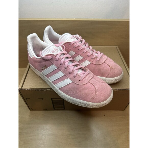 adidas Gazelle Pink Glow Cloud White HQ4412 | Women’s US 9 - Picture 5 of 16